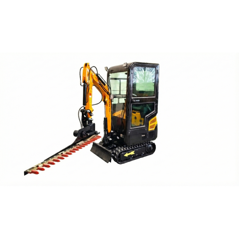 Minikoparka gąsienicowa X-CAT XC15PRO z kabiną (rozsuwane gąsienice + skrętne ramię + joystick)