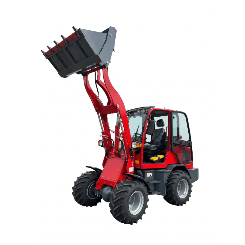 Ładowarka XC908C | Udźwig 800kg | Szerokie opony 31x15.5 R15 | Masa 2530 kg