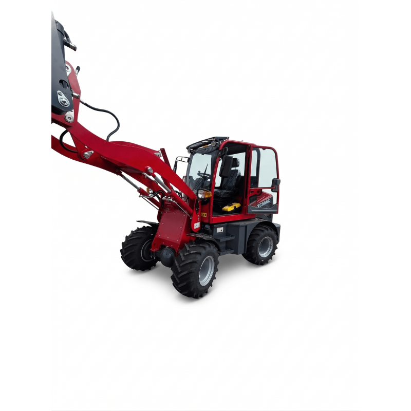 Ładowarka XC908C | Udźwig 800kg | Szerokie opony 31x15.5 R15 | Masa 2530 kg