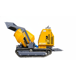 Betoniarka gąsienicowa X-CAT XC750  wywrotka + ładowacz hydrauliczny