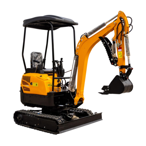 Minikoparka gąsienicowa XC15Pro -skrętne ramię + rozsuwane gąsienice + joystick - 1.5t