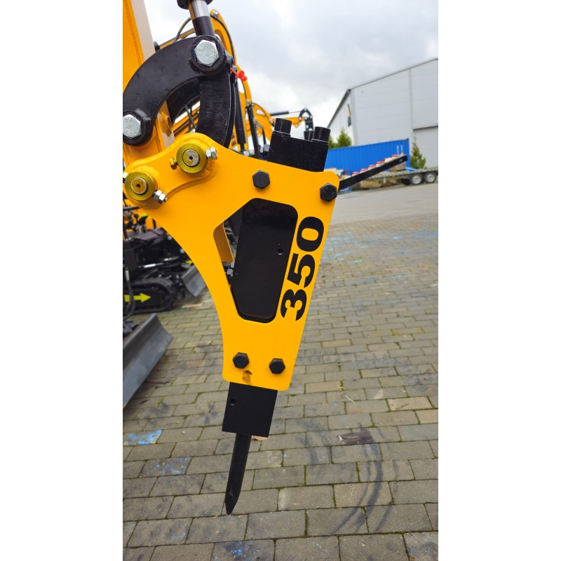 Młot kujący hydrauliczny do minikoparek